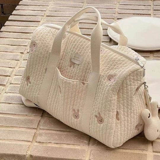 Bunny rabbit print bag