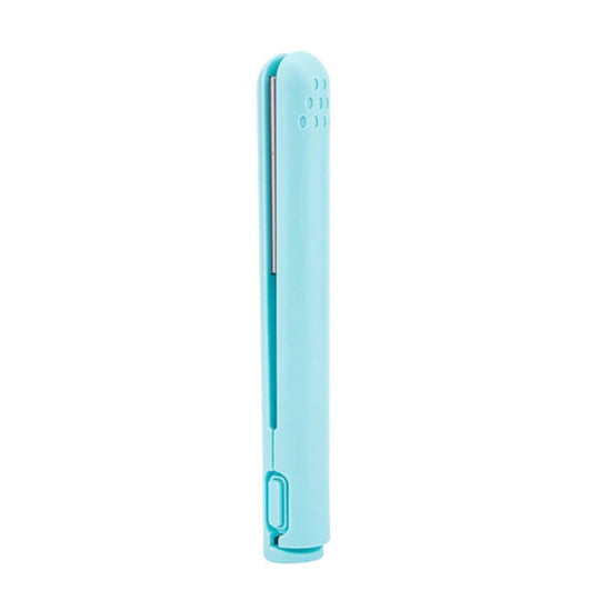 Blue mini curling iron