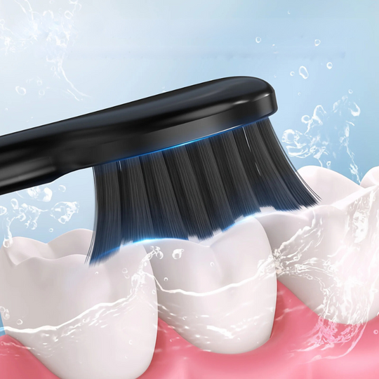 Deep clean soft bristles