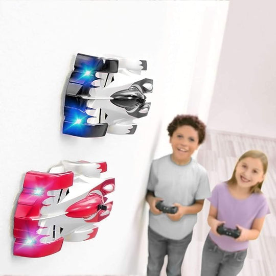 Rechargeable Wall-Climbing RC Stunt Car with 360 Spin for Kids