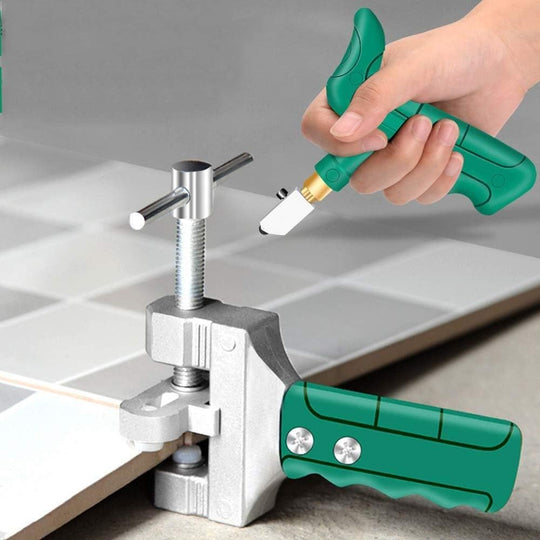 Glass cutter with 3 spacers
