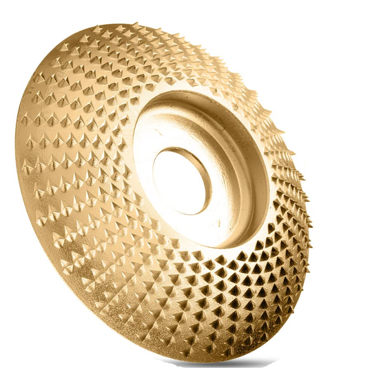 Tungsten Carbide Wood Carving and Shaping Discs for Angle Grinders