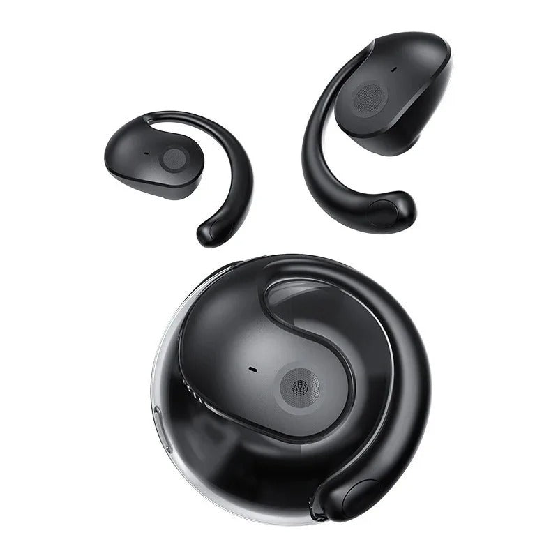 Open-Ear Wireless Bluetooth Translation Earbuds for Travel and Calls
