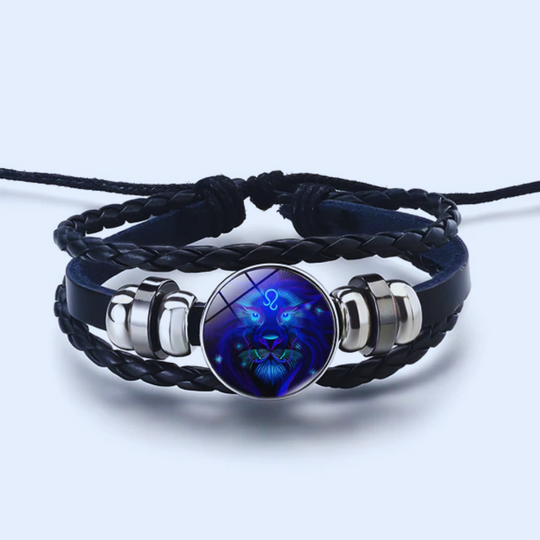 Leo zodiac bracelet