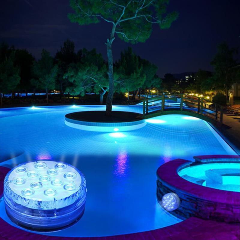 Color Changing Waterproof Submersible LED Lights for Pool and Pond