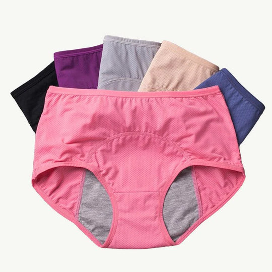 High Waisted Seamless Leak Proof Panties for Period and Everyday Comfort