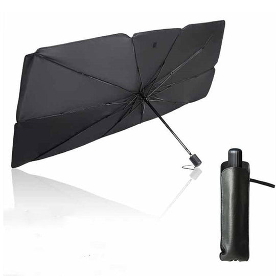 Reflective Folding Windshield Sun Shade Umbrella for Car Heat and UV Protection