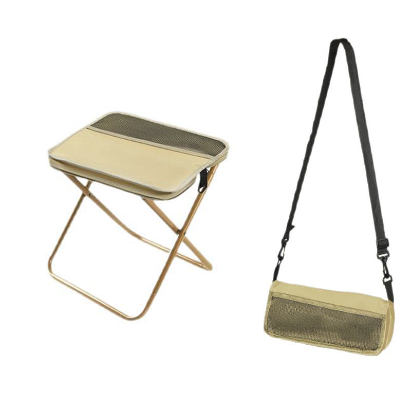 Lightweight Foldable Camping Stool with Carry Bag for Fishing and Hiking