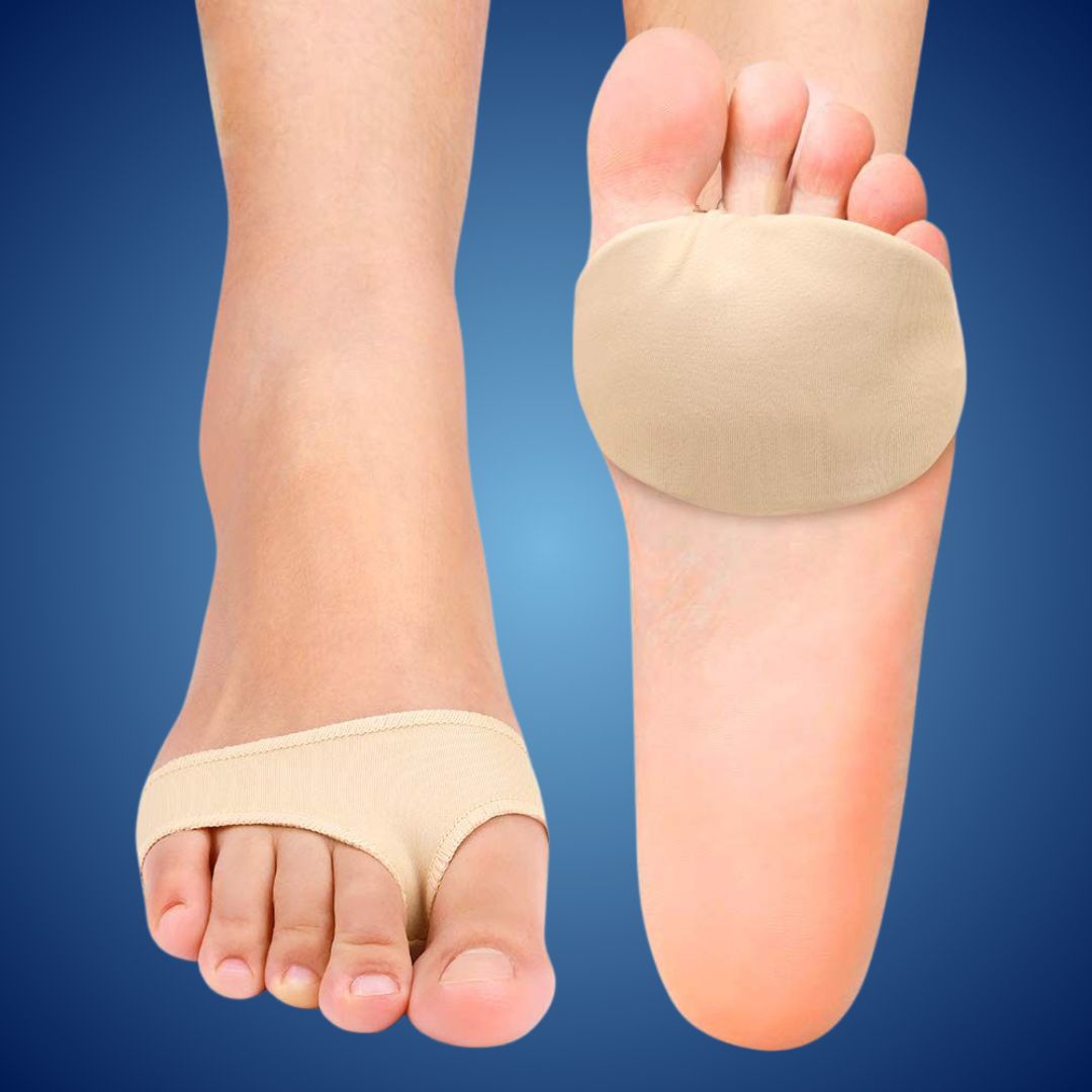 Cushioned Gel Metatarsal Pads for Ball-of-Foot Pain Relief