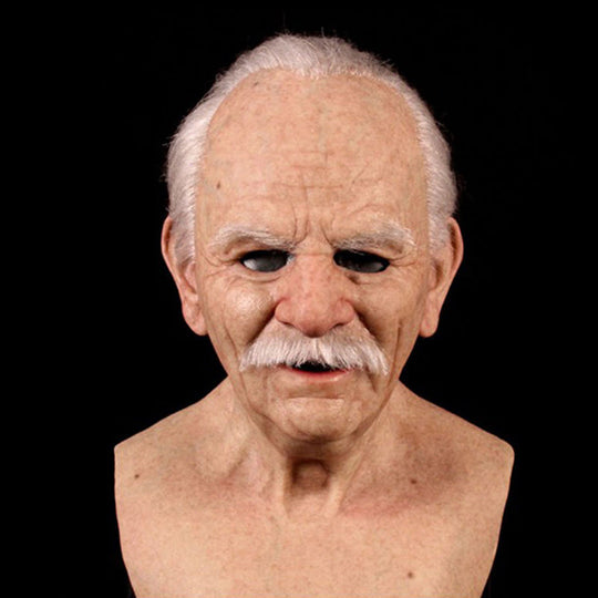 Realistic Full Face Latex Mask for Halloween Costume and Cosplay