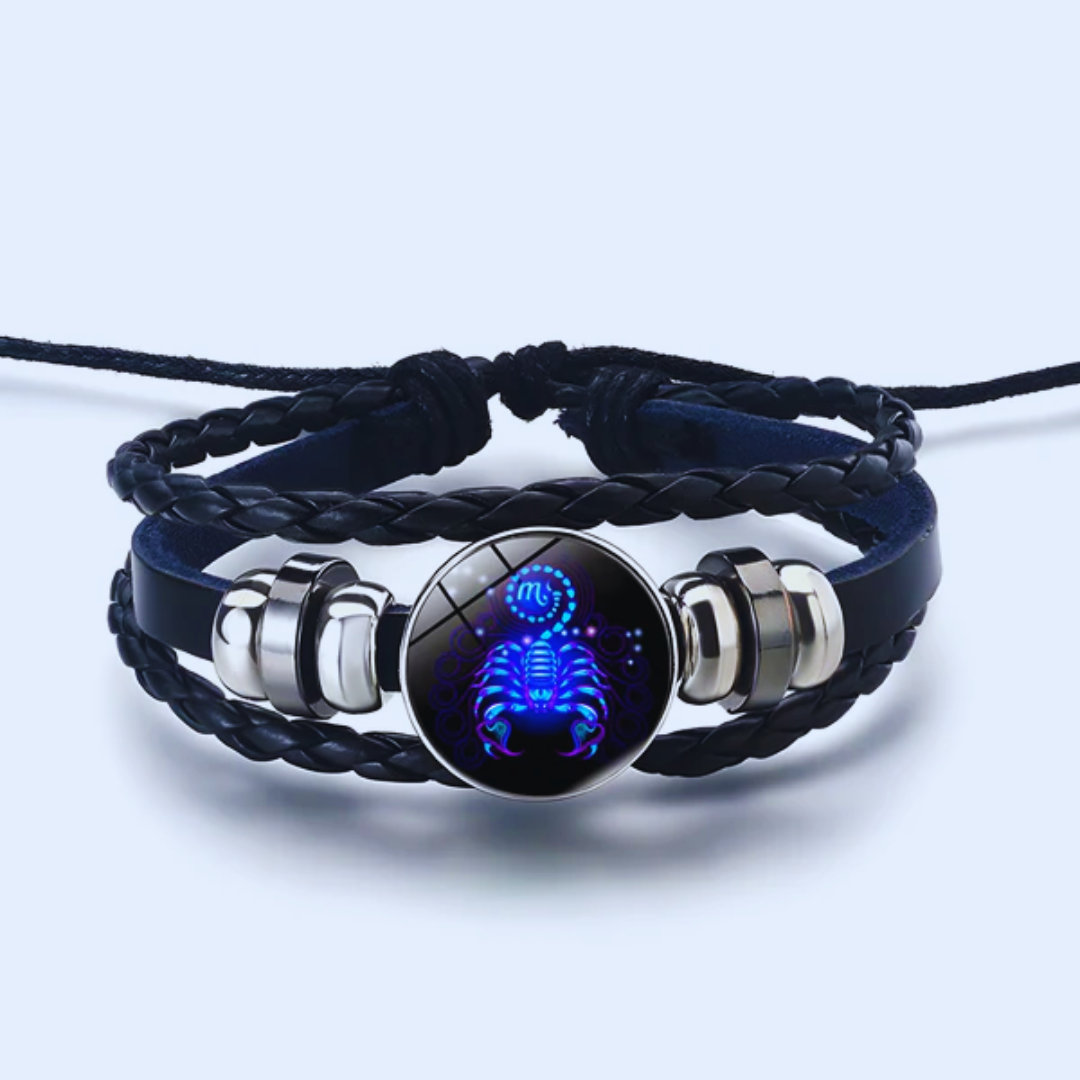 Scorpio zodiac bracelet