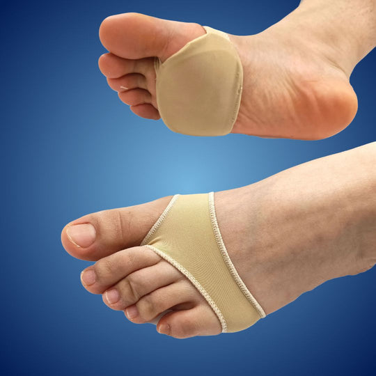 Cushioned Gel Metatarsal Pads for Ball-of-Foot Pain Relief
