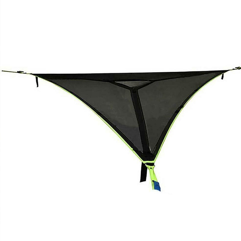 Black triangle multi-person hammock