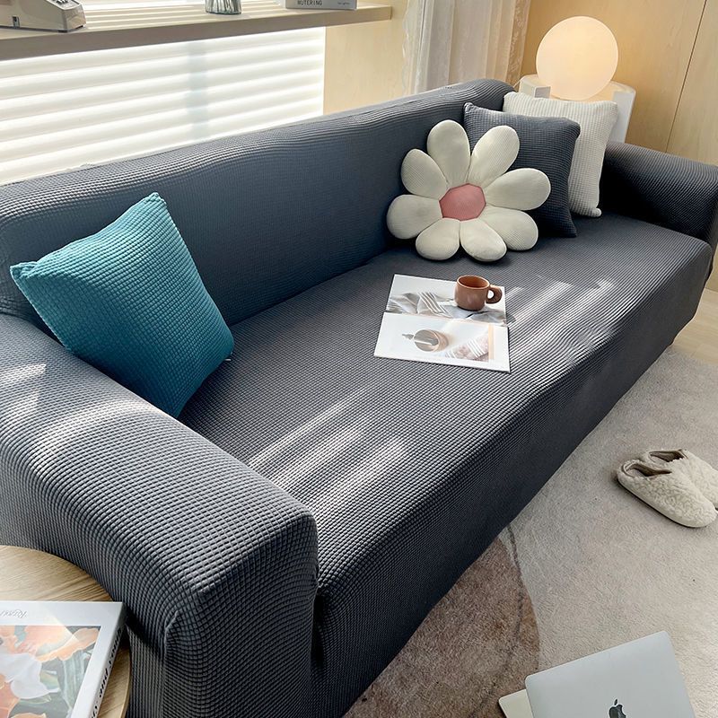 Textured Stretch Sofa Slipcover for Non Slip Furniture Protection