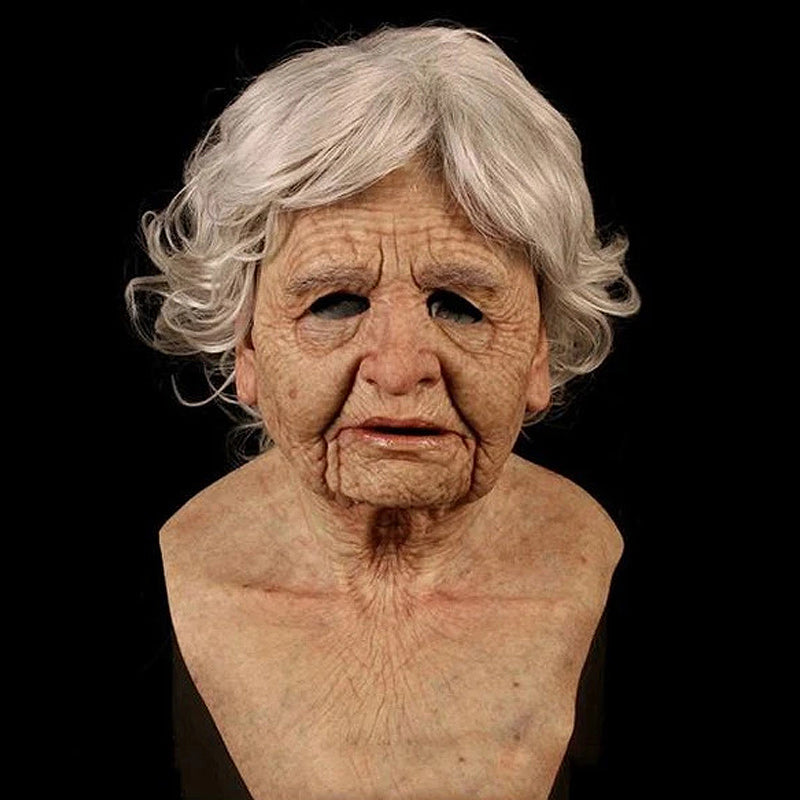 Realistic Full Face Latex Mask for Halloween Costume and Cosplay