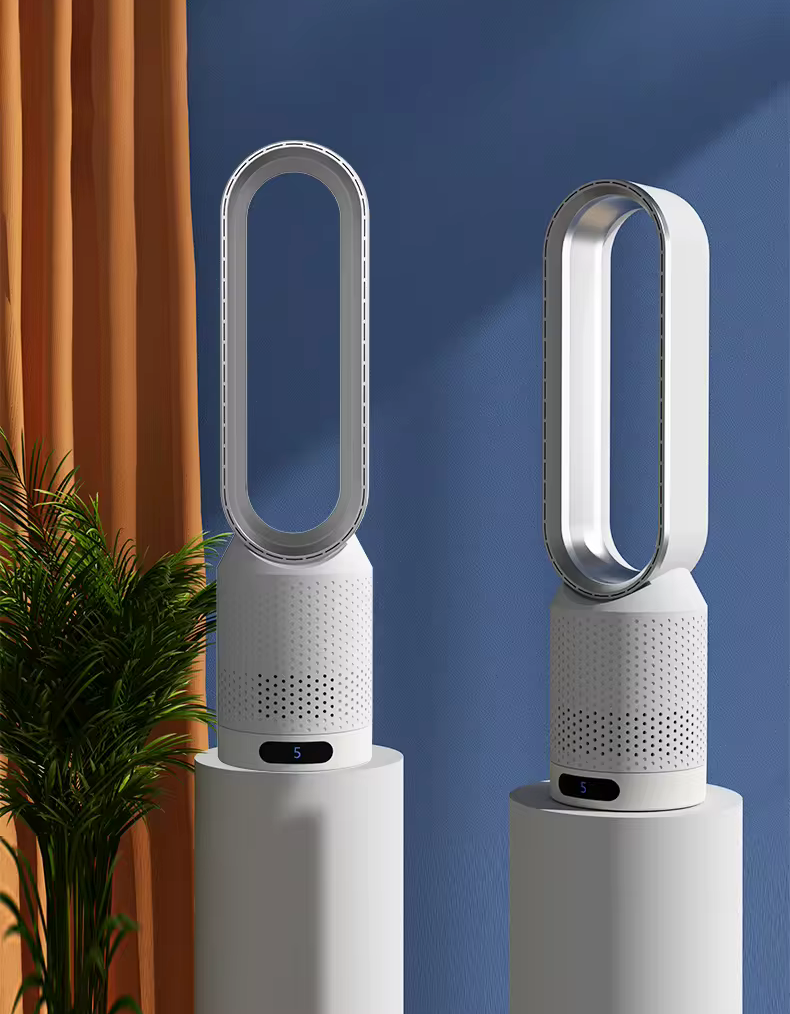 3-in-1 Evaporative Air Cooler with Purifier and Oscillation for Home