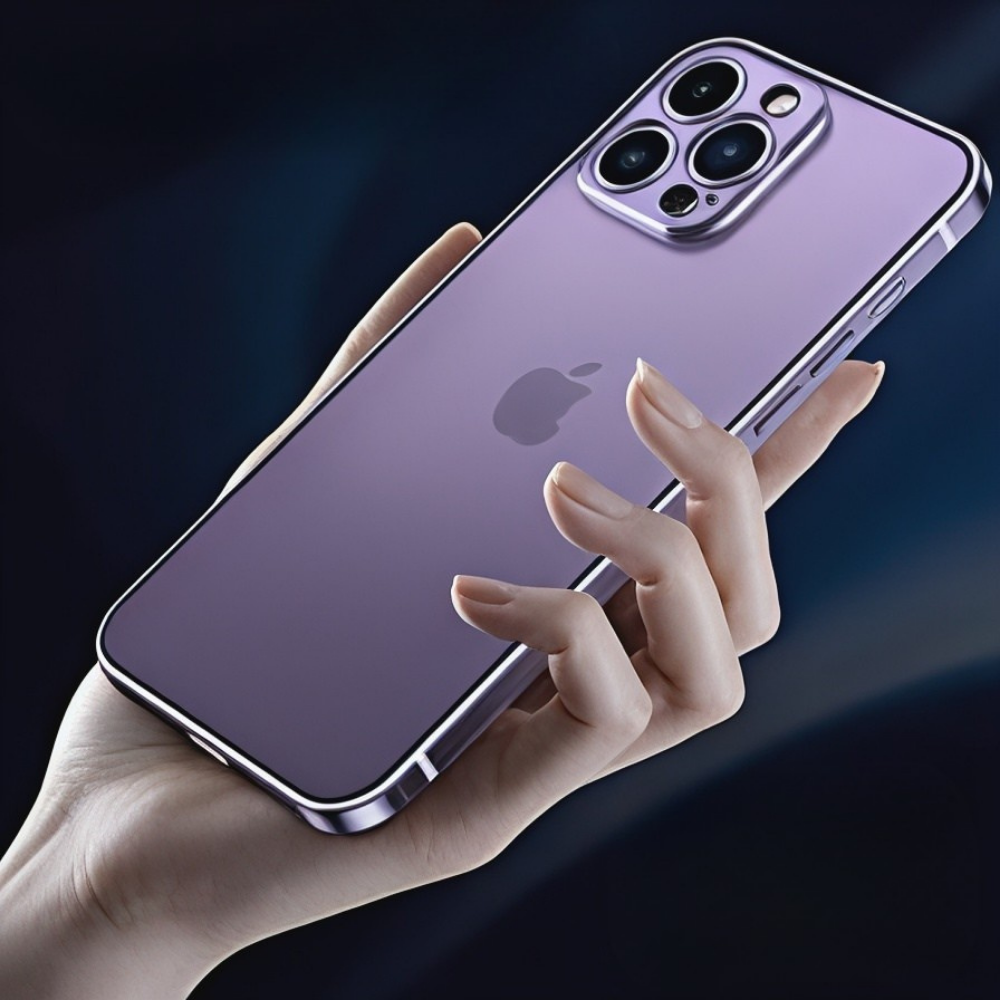 Slim Aluminum Metal Bumper Protective Phone Case for iPhone