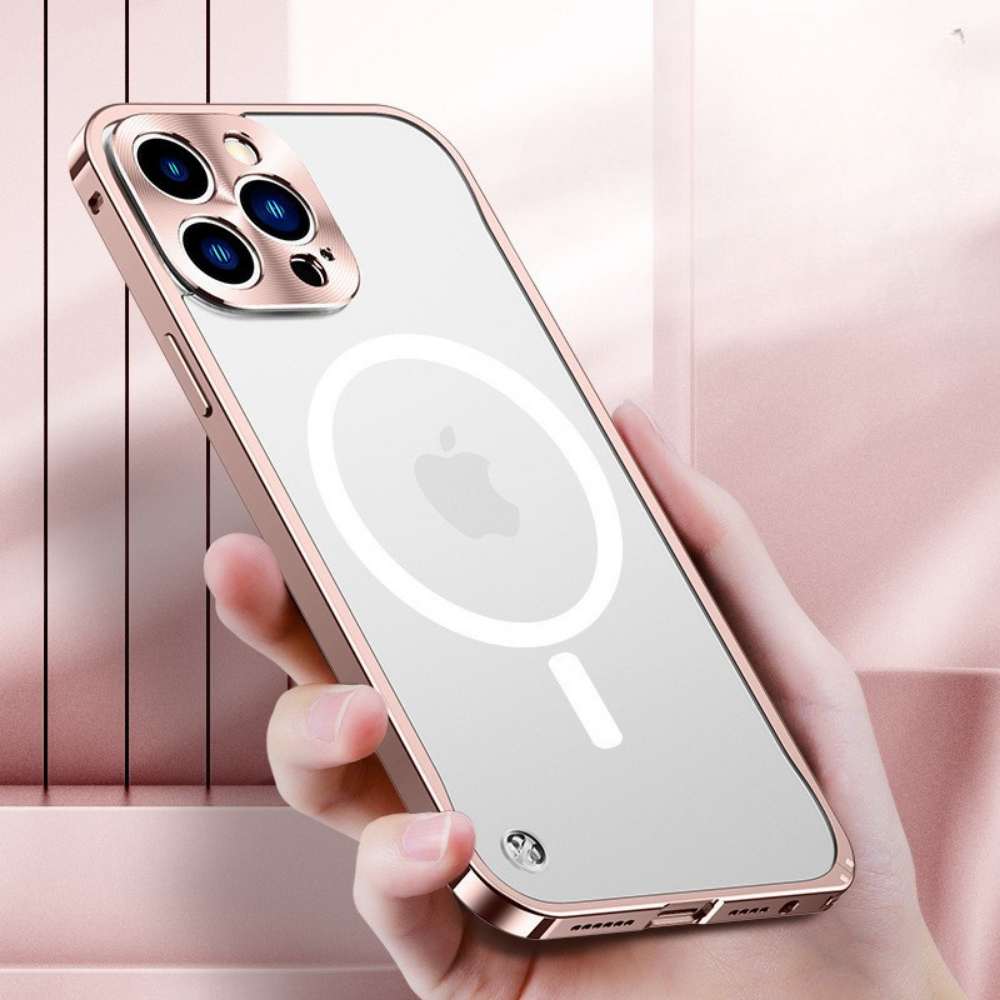 Slim Aluminum Metal Bumper Protective Phone Case for iPhone