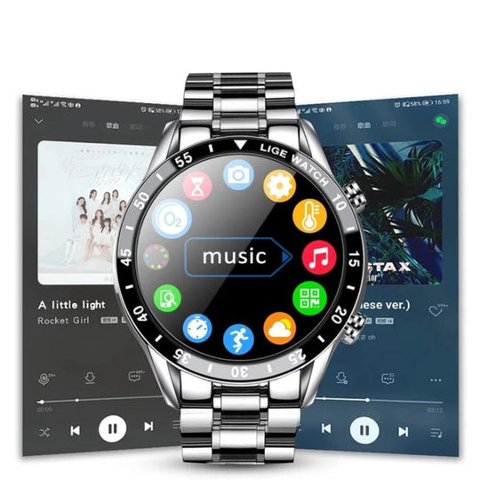 Smart watch music control feature