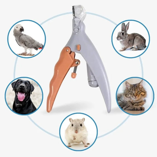 Pet nail clippers grip