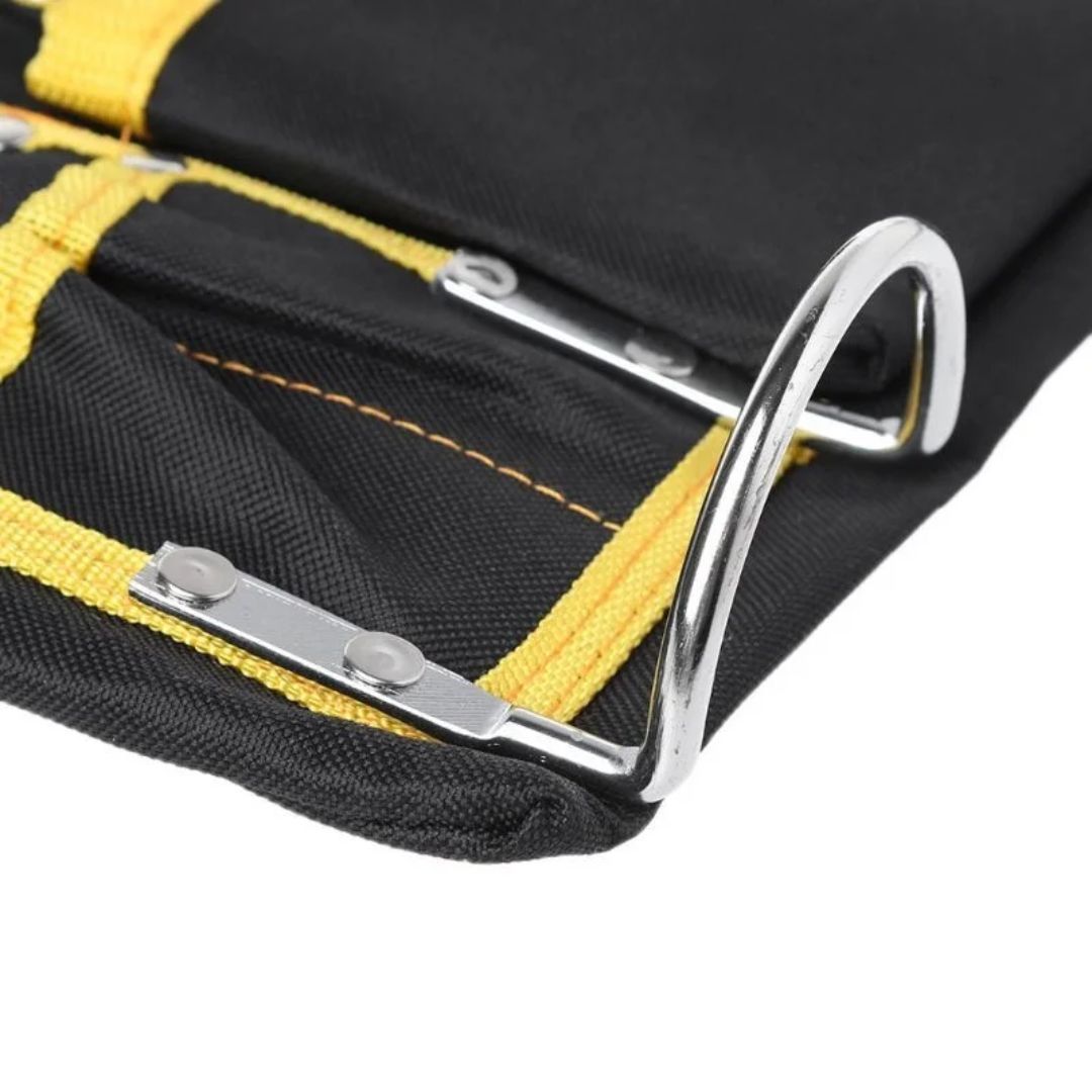 Heavy Duty Canvas Tool Belt with Multiple Pockets for Electricians and Carpenters