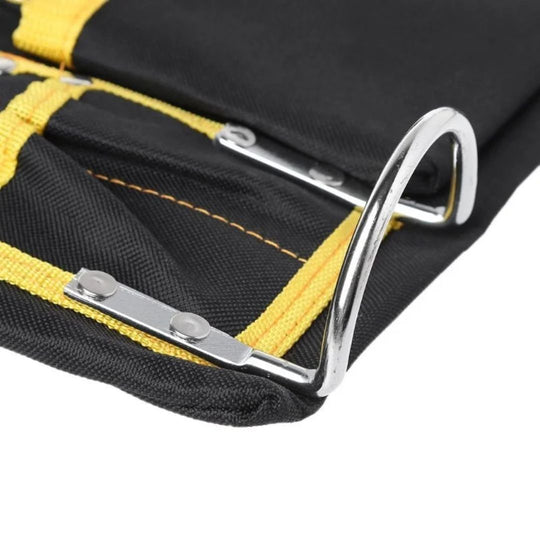 Heavy Duty Canvas Tool Belt with Multiple Pockets for Electricians and Carpenters