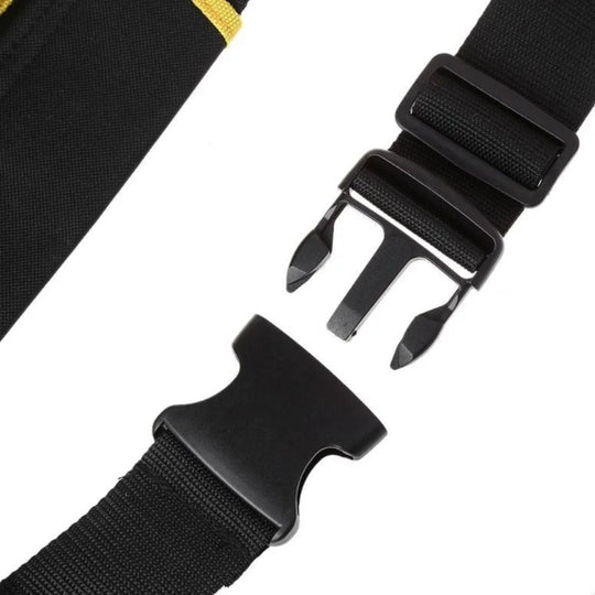 Heavy Duty Canvas Tool Belt with Multiple Pockets for Electricians and Carpenters