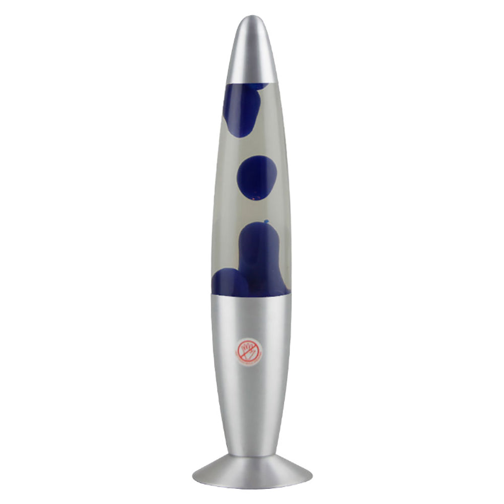 Blue lava lamp