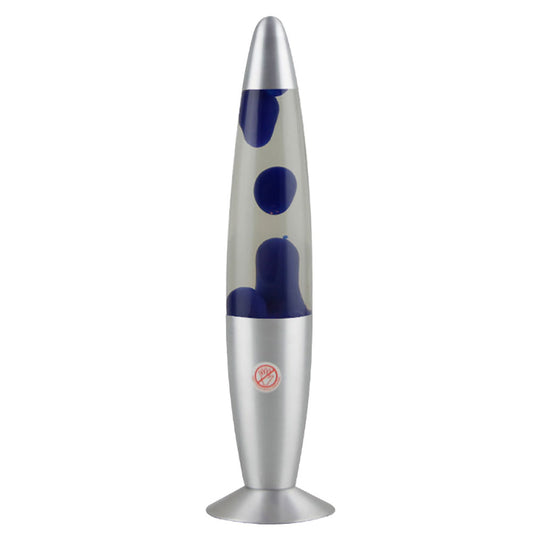 Blue lava lamp