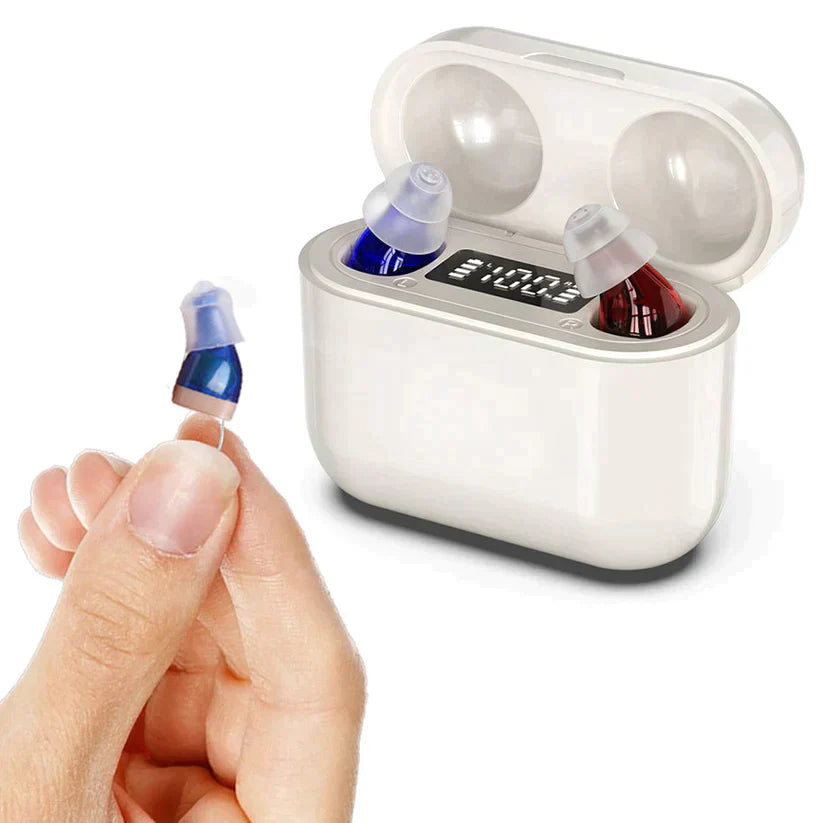 Rechargeable Mini In Ear Hearing Aids with Noise Reduction