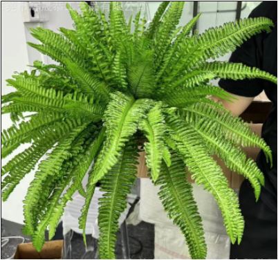 Lush UV-Resistant Artificial Boston Fern for Indoor and Outdoor Decor