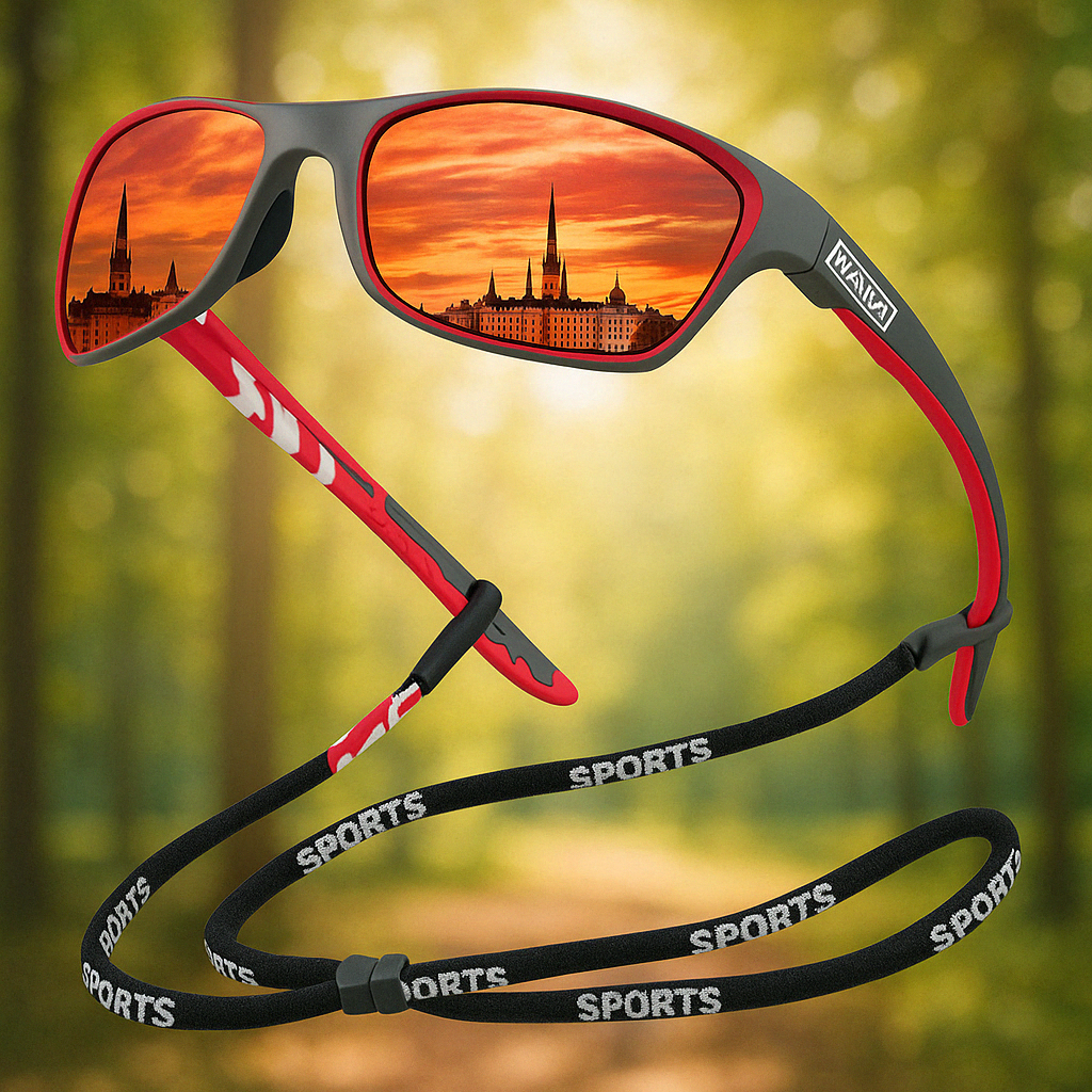 Polarized sunglasses lifestyle outdoors