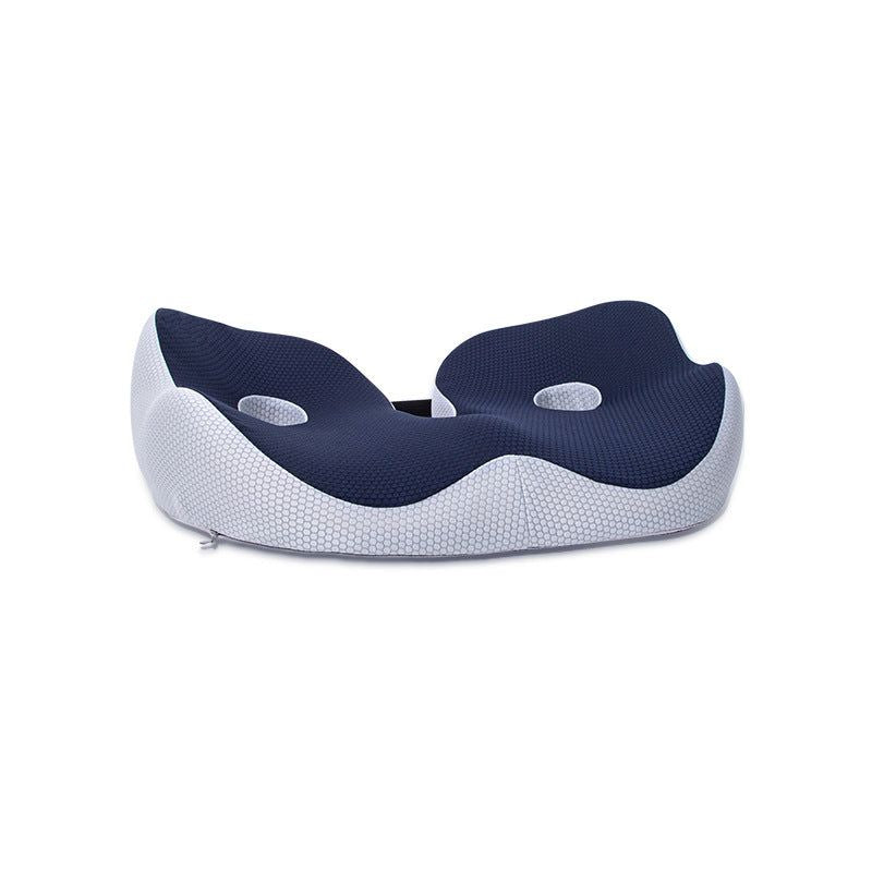 Contoured Memory Foam Seat Cushion for Office Chair and Car Comfort
