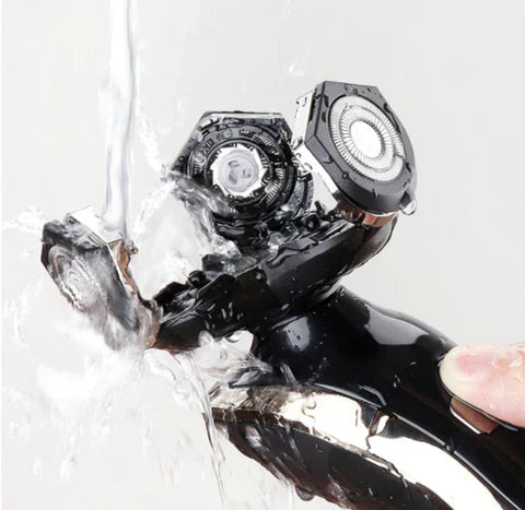 Waterproof Electric Razor for Men with Rechargeable Wet and Dry Shaving