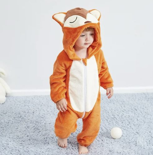 Baby Fox onesie costume