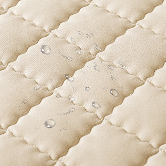 Waterproof surface close-up