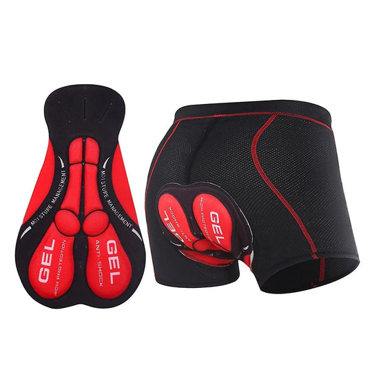 Gel-Padded Cycling Shorts for Long-Distance Comfort