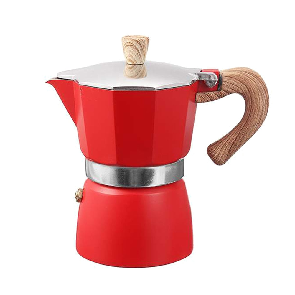 Classic Aluminum Stovetop Espresso Moka Pot for Italian Style Coffee