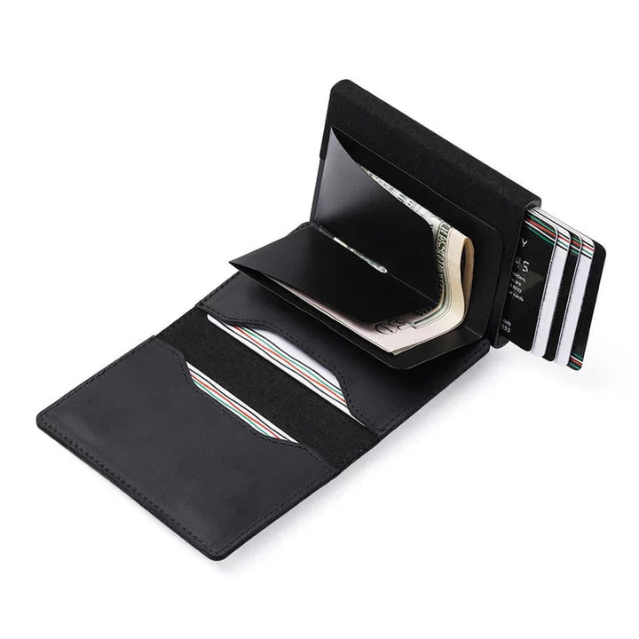 AirTag card wallet with cards