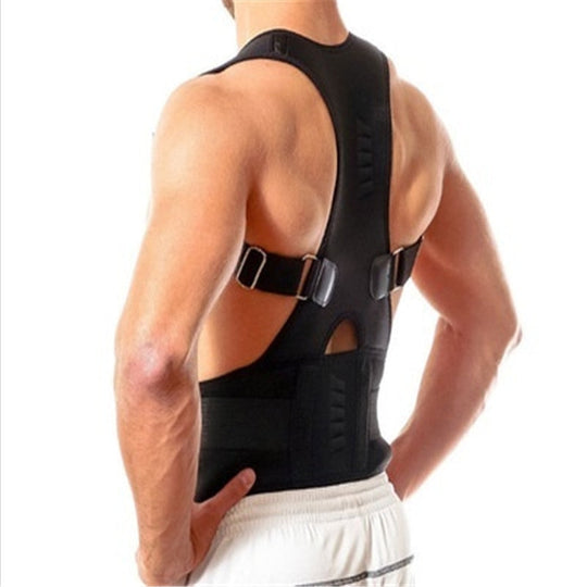 Adjustable Magnetic Posture-Correcting Back Support Brace