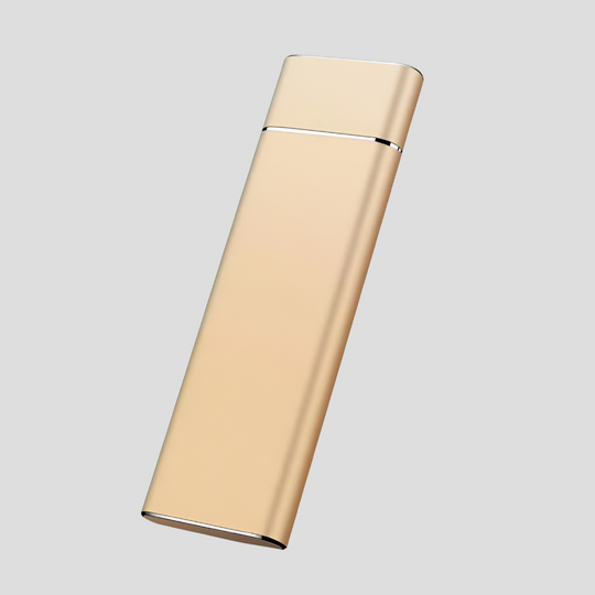 Gold Portable SSD