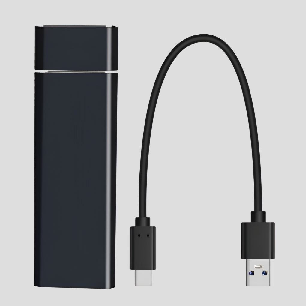 Black Portable SSD