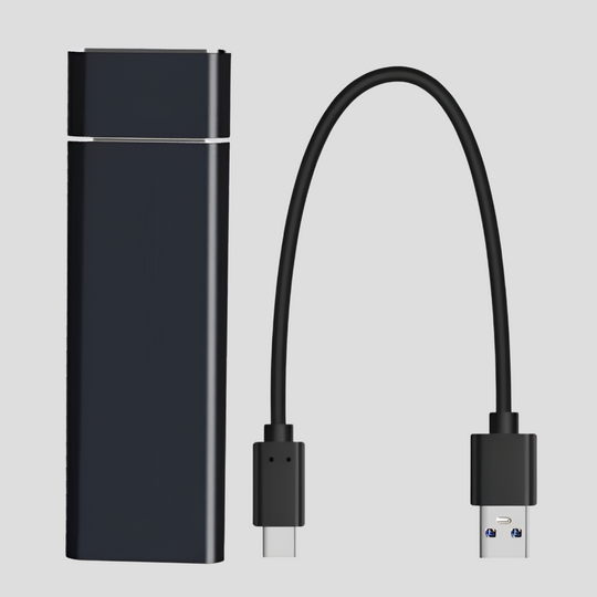 Black Portable SSD