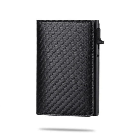 Carbon fiber wallet texture