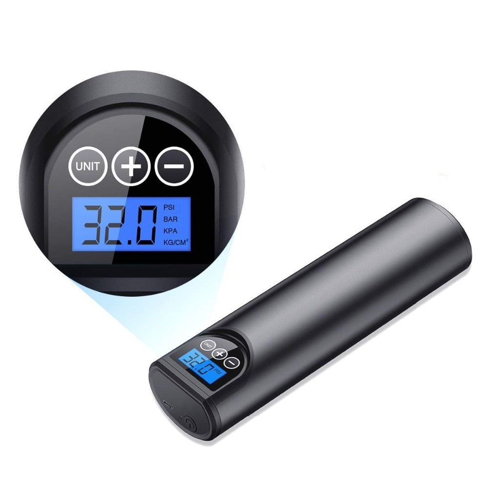 Air pump digital pressure display