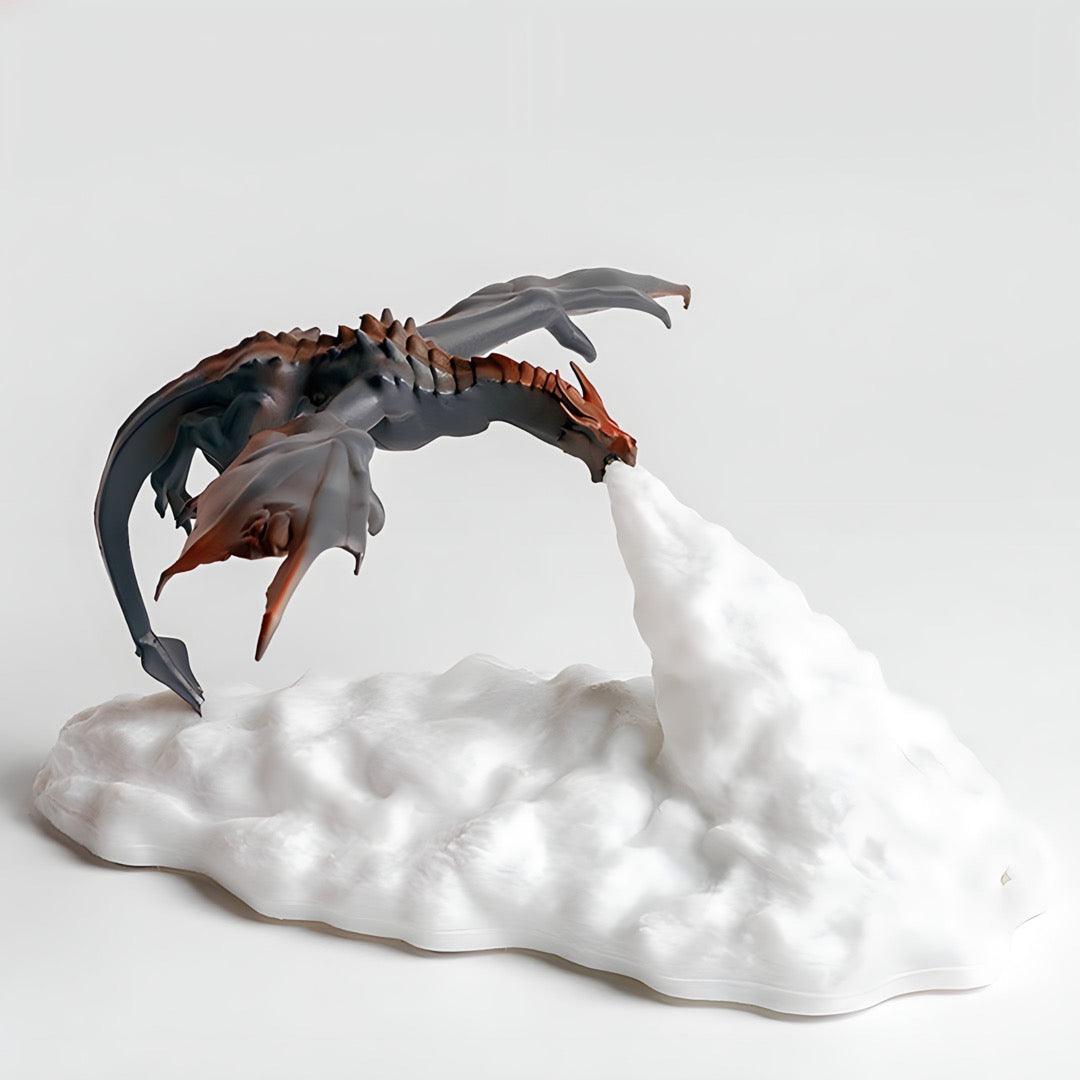 Dragon LED Table Lamp on white