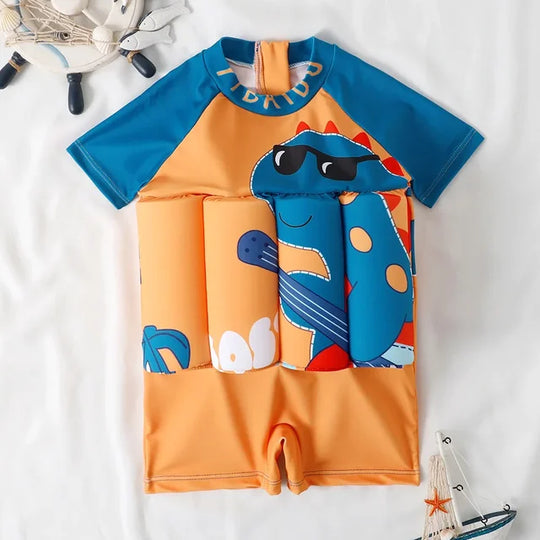 Adjustable Buoyancy Swim Float Vest Suit for Toddlers and Kids