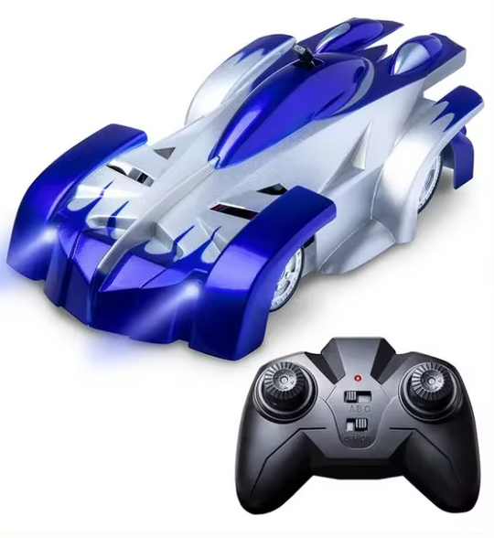 Rechargeable Wall-Climbing RC Stunt Car with 360 Spin for Kids