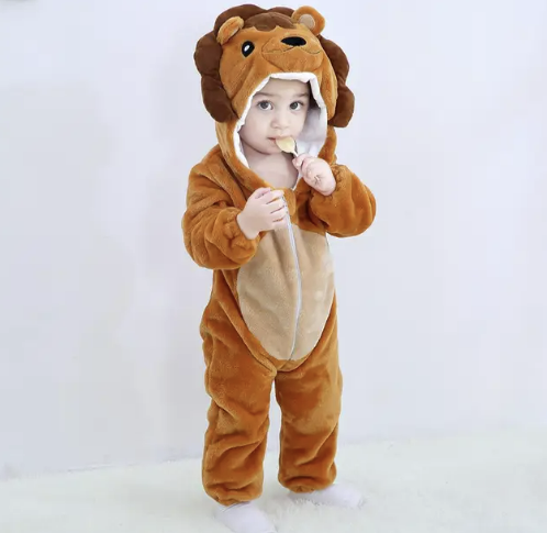 Baby Lion onesie costume
