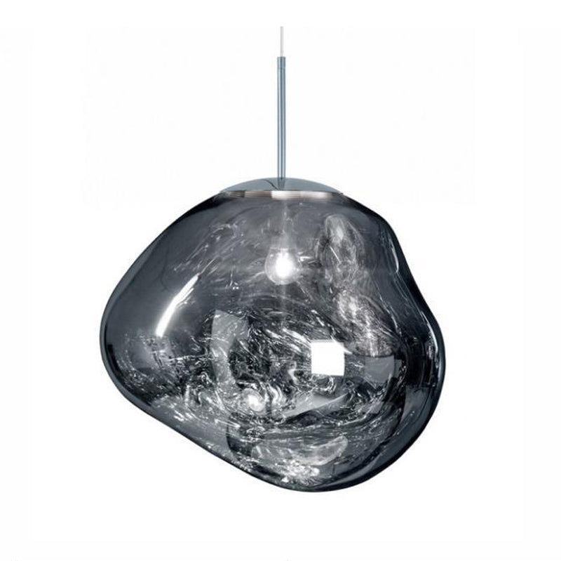 Nordic Lava Glass Pendant Light for Dining and Living Spaces